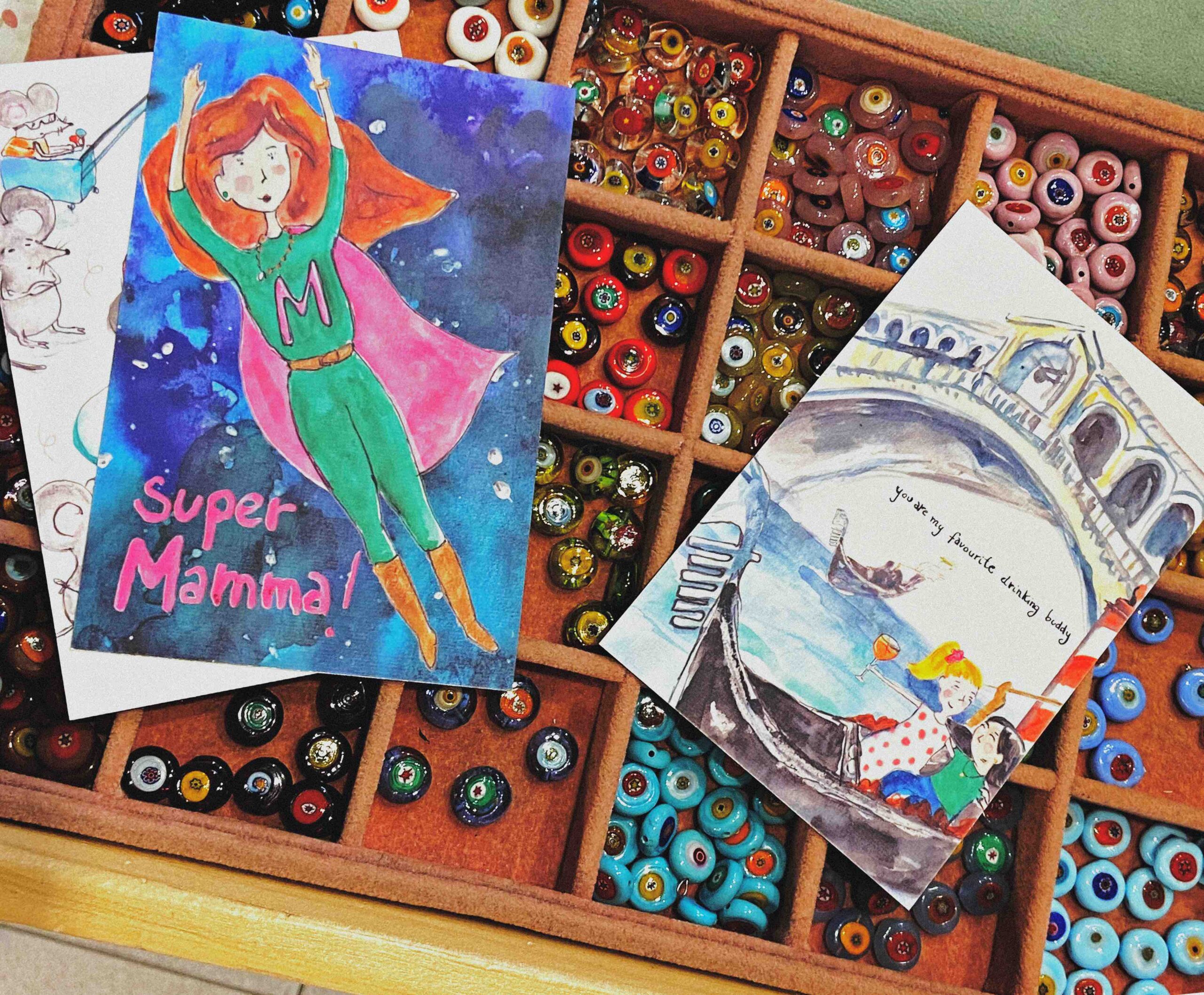 cards x the M Venezia